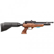 Kral Puncher NP-02 PCP Pre Charged Air Rifle .177 calibre 14 shot NP02 and free hard case Black WALNUT STOCK